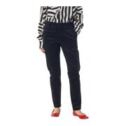 Klassieke Donkerblauwe Broek Part Two , Blue , Dames