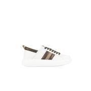 Eco Militair Olijf Sneakers Alexander Smith , White , Heren