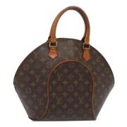 Pre-owned Canvas handbags Louis Vuitton Vintage , Brown , Dames