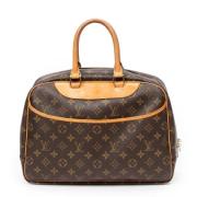 Pre-owned Canvas handbags Louis Vuitton Vintage , Brown , Dames