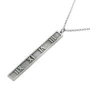 Pre-owned White Gold necklaces Tiffany & Co. Pre-owned , Gray , Dames