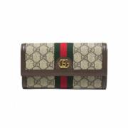 Pre-owned Plastic wallets Gucci Vintage , Brown , Dames