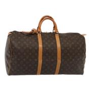 Pre-owned Canvas louis-vuitton-bags Louis Vuitton Vintage , Brown , Da...