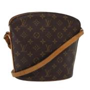 Pre-owned Canvas louis-vuitton-bags Louis Vuitton Vintage , Brown , Da...