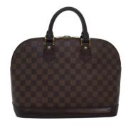 Pre-owned Canvas louis-vuitton-bags Louis Vuitton Vintage , Brown , Da...