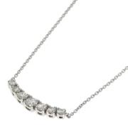 Pre-owned Platinum necklaces Tiffany & Co. Pre-owned , Gray , Dames