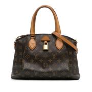 Pre-owned Canvas shoulder-bags Louis Vuitton Vintage , Brown , Dames