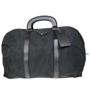 Pre-owned Fabric travel-bags Prada Vintage , Black , Dames