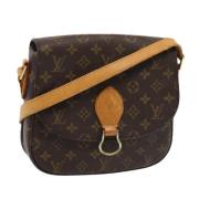 Pre-owned Canvas louis-vuitton-bags Louis Vuitton Vintage , Brown , Da...