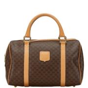 Pre-owned Canvas celine-bags Celine Vintage , Brown , Dames