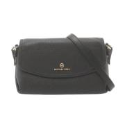 Pre-owned Leather shoulder-bags Michael Kors Pre-owned , Black , Dames