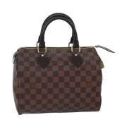 Pre-owned Canvas louis-vuitton-bags Louis Vuitton Vintage , Brown , Da...