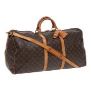 Pre-owned Canvas louis-vuitton-bags Louis Vuitton Vintage , Brown , Da...