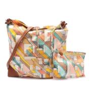 Pre-owned Silk shoulder-bags Hermès Vintage , Multicolor , Dames