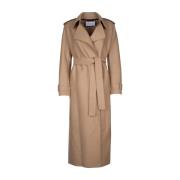 Stijlvolle Lange Trenchcoat voor Vrouwen Harris Wharf London , Beige ,...