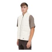 Gewatteerde mouwloze Gardiner Liner jas Dickies , White , Heren