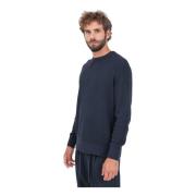 Blauwe Crew Neck Sweater Casual Herfst Winter Selected Homme , Blue , ...