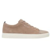 Bruin Leren Lage Sneakers Paul Smith , Brown , Heren