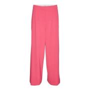 Fuchsia Broek met Ritssluiting Vero Moda , Pink , Dames