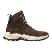 Kruis Stijl Sneakers Premiata , Brown , Heren