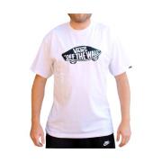 Witte Wall Board Tee Vans , White , Heren