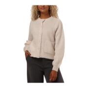 Beige Gebreid Zakvest Selected Femme , Beige , Dames