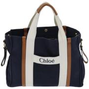 Pre-owned Canvas totes Chloé Pre-owned , Blue , Dames