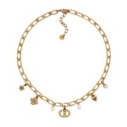 Geluksbrenger Ketting Dior , Yellow , Dames