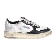 Vintage Sneakers met Rubberen Zool Autry , White , Dames