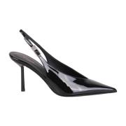 Patentleren pumps met slingback-band Le Silla , Black , Dames