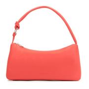 Rode leren tas met rechthoekige vorm Kazar Studio , Red , Dames