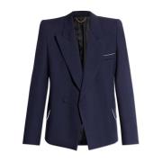 Double-breasted blazer Victoria Beckham , Blue , Dames