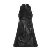 Zwarte Jurk Aw24 Dameskleding Courrèges , Black , Dames