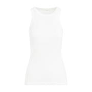 Witte Topwear voor Vrouwen Aw24 The Row , White , Dames