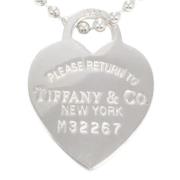 Pre-owned Silver necklaces Tiffany & Co. Pre-owned , Gray , Dames