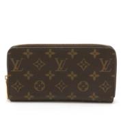 Pre-owned Fabric wallets Louis Vuitton Vintage , Brown , Dames