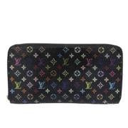 Pre-owned Canvas wallets Louis Vuitton Vintage , Multicolor , Dames