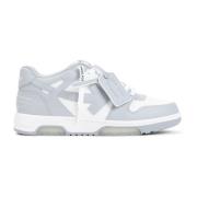 Grijze Sneakers Aw24 Stijlvol Modern Off White , Gray , Heren