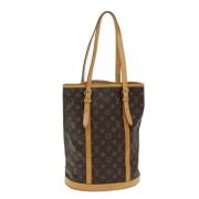 Pre-owned Canvas louis-vuitton-bags Louis Vuitton Vintage , Brown , Da...