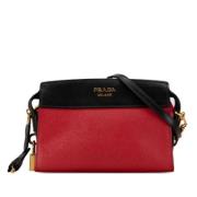 Pre-owned Leather crossbody-bags Prada Vintage , Red , Dames