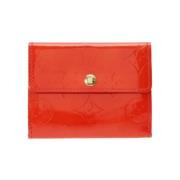 Pre-owned Fabric wallets Louis Vuitton Vintage , Red , Dames