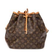 Pre-owned Coated canvas shoulder-bags Louis Vuitton Vintage , Brown , ...