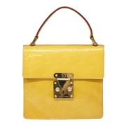 Pre-owned Leather louis-vuitton-bags Louis Vuitton Vintage , Yellow , ...