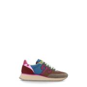 Multicolor Stof Leren Sneakers Ronde Neus Wushu Ruyi , Multicolor , Da...