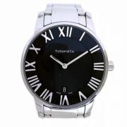 Pre-owned Stainless Steel watches Tiffany & Co. Pre-owned , Black , He...