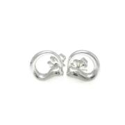 Pre-owned Silver earrings Tiffany & Co. Pre-owned , Gray , Dames