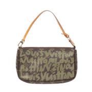 Pre-owned Canvas louis-vuitton-bags Louis Vuitton Vintage , Brown , Da...