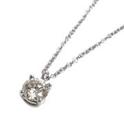 Pre-owned Platinum necklaces Tiffany & Co. Pre-owned , Gray , Dames