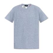 T-shirt met logo Dsquared2 , Gray , Heren