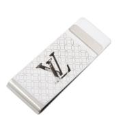 Pre-owned Metal wallets Louis Vuitton Vintage , Gray , Dames